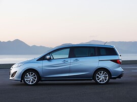 Mazda 5 (III поколение, 2010 - 2015 г.в.): вид сбоку