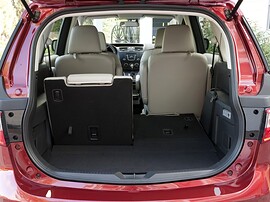 Mazda 5 (III поколение, 2010 - 2015 г.в.): багажник