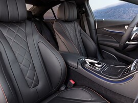 Mercedes-Benz CLS-Класс (C257, 2018 - 2021 г.в.): Переднее сиденье с ромбовидной простёжкой