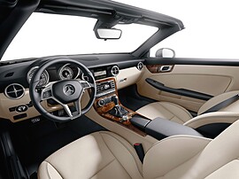 Mercedes-Benz SLK-Класс 1.8 AT 250: Салон, бежевая отделка