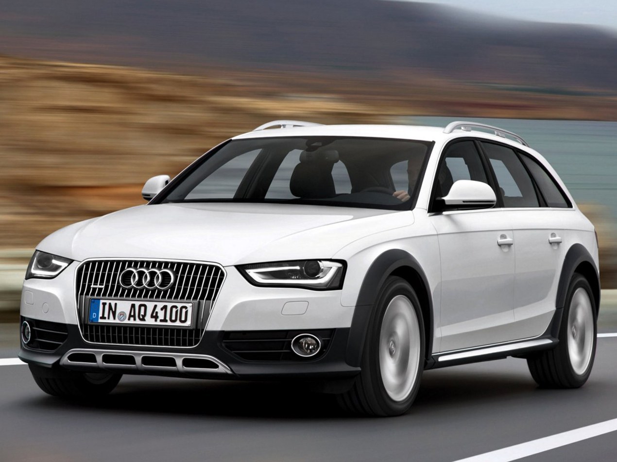 Audi A4 Allroad 2.0 TFSI quattro MT: вид спереди сбоку
