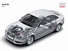 Audi S4 седан 3.0 TFSI quattro MT