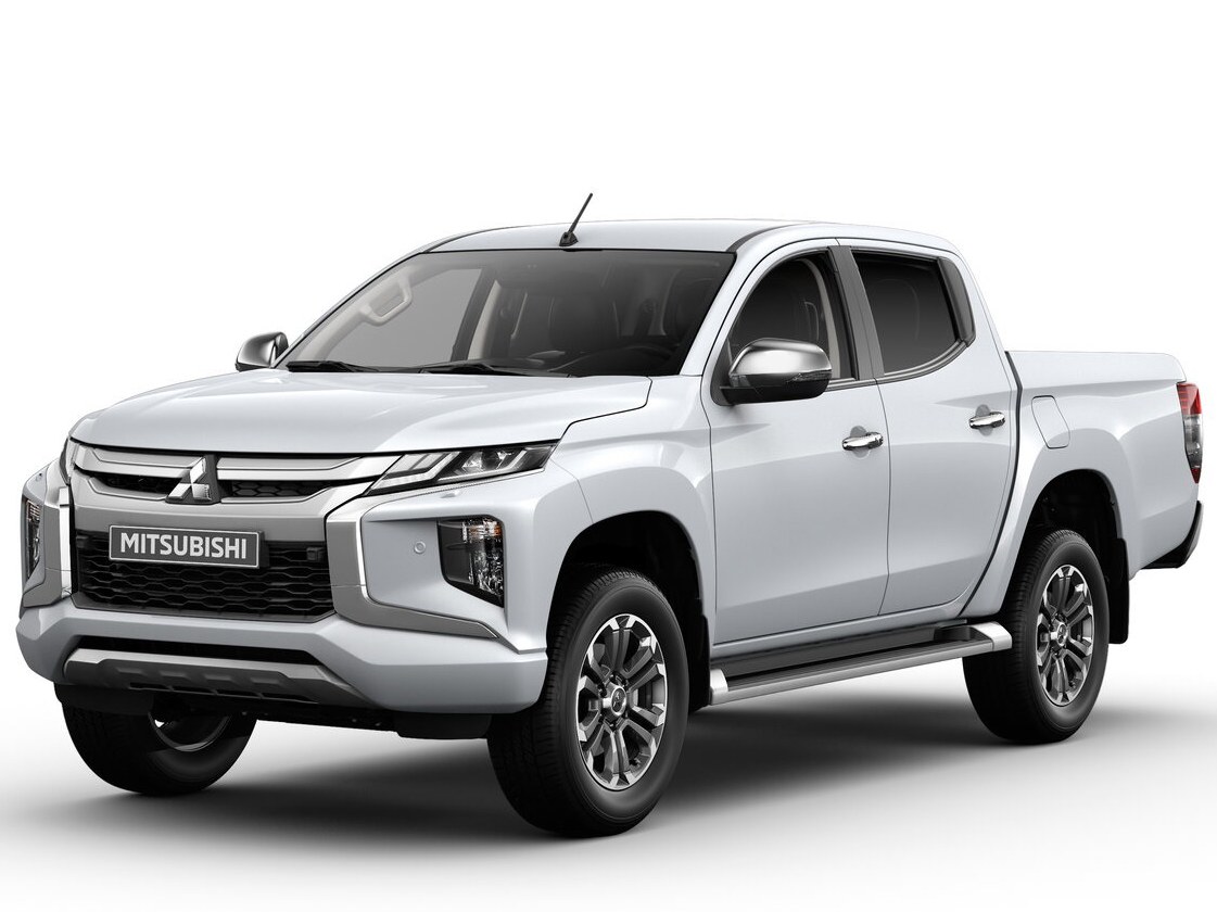 Mitsubishi L200 (V поколение рестайлинг, 2018 - 2022 г.в.): Три четверти спереди в студии