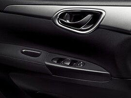 Nissan Tiida хэтчбек 5-дв. (NB17, 2015 - 2016 г.в.): Дверная панель с кнопками стеклоподъёмников