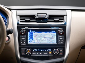 Nissan Teana (L33, 2014 - 2016 г.в.): Мультимедийный экран с навигацией и климат-контроль