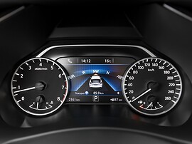 Nissan Murano (III поколение, 2016 - 2022 г.в.): Подсвеченная приборная панель