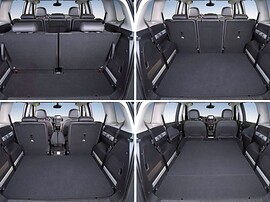 Opel Zafira 1.4 Turbo AT Cosmo: варианты складывания сидений и багажника