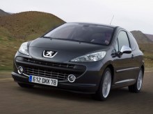 Peugeot 207 RC хэтчбек 3-дв.: вид спереди и сбоку