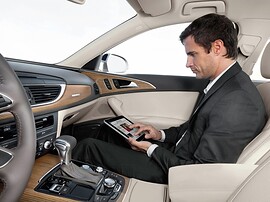 Audi A6 седан (C7, 2010 - 2014 г.в.): переднее сиденье