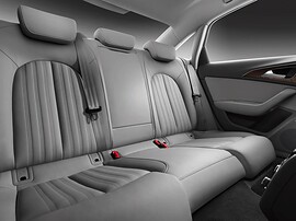 Audi A6 седан (C7, 2010 - 2014 г.в.): задние сиденья