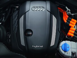 Audi A6 седан (C7, 2010 - 2014 г.в.): гибридная установка