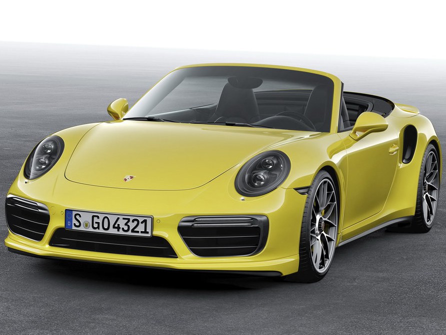 Porsche 911 Carrera кабриолет 3.0 AT Базовая: Три четверти спереди в студии
