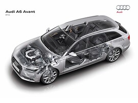 Audi A6 универсал (C7, 2010 - 2014 г.в.)