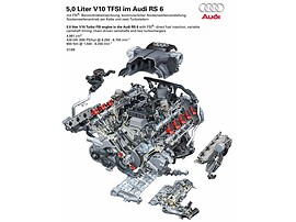 Audi RS6 седан (4F, C6, 2008 - 2013 г.в.)