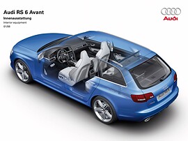 Audi RS6 универсал (4F, C6, 2007 - 2013 г.в.)