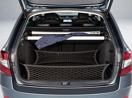 Skoda Octavia универсал (III поколение рестайлинг, 2016 - 2020 г.в.): Багажник с сеткой для крепления груза