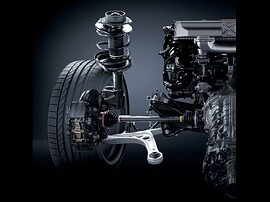 Subaru WRX STI хэтчбек 5-дв. 2.5 AT AE: Передняя подвеска и тормоза