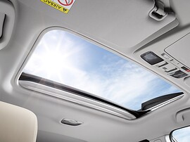 Subaru Outback (V поколение рестайлинг, 2018 - 2021 г.в.): Панорамная крыша из салона