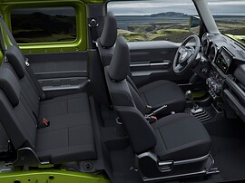 Suzuki Jimny 1.5 AT GLX (CD): Салон с заднего сиденья