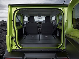 Suzuki Jimny 1.5 AT GLX (CD): Багажник со сложенными сиденьями