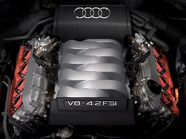 Audi Q7 6.0 V12 TDI quattro AT: Двигатель под капотом