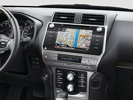 Toyota Land Cruiser Prado 4.0 AT Люкс Safety (5 мест): Салон с навигацией на экране