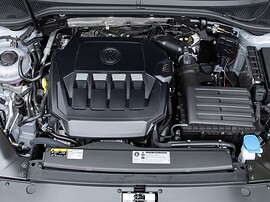 Volkswagen Passat седан (B8 рестайлинг, 2019 - 2022 г.в.): Моторный отсек