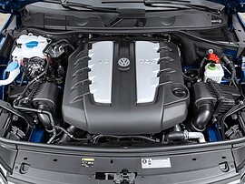 Volkswagen Touareg (II поколение рестайлинг, 2014 - 2018 г.в.): Моторный отсек