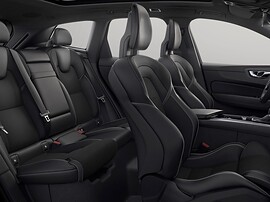 Volvo XC60 (II поколение, 2017 - 2021 г.в.): Сиденья в профиль