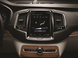 Volvo XC90 (II поколение рестайлинг, 2019 - 2022 г.в.): Экран климат-контроля