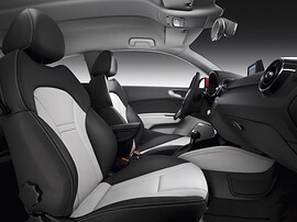 Audi A1 хэтчбек 3-дв. 1.4 TFSI AT Attraction: Салон, передние сиденья и дверь