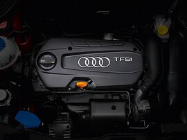 Audi A1 хэтчбек 3-дв. 1.4 TFSI AT Attraction: Крышка мотора TFSI