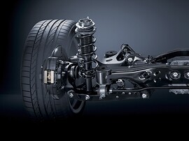 Subaru WRX STI седан (III поколение, 2010 - 2014 г.в.): Передняя подвеска