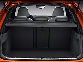Audi Q3 (I поколение, 2011 - 2014 г.в.): Багажник с закрытой полкой