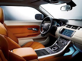 Land Rover Evoque 3-дв. 2.2 SD AT Dynamic: Салон, бежевая кожа