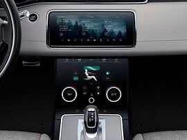Land Rover Evoque 5-дв. 2.0 TD (180 л.с.) AT Standard: Два экрана и селектор на консоли