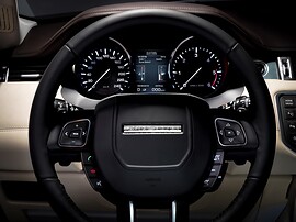 Land Rover Evoque 5-дв. (I поколение, 2011 - 2015 г.в.): Руль и щиток приборов крупно