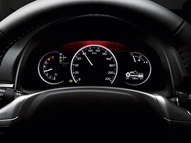 Lexus CT (I поколение, 2010 - 2014 г.в.): Щиток приборов с красной подсветкой