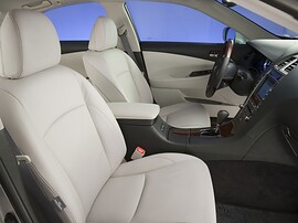 Lexus ES (V поколение, 2009 - 2012 г.в.): Переднее кресло, светлая перфорированная кожа