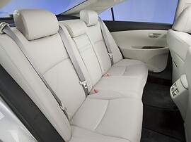 Lexus ES (V поколение, 2009 - 2012 г.в.): Задний диван, светлая кожа