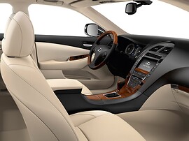 Lexus ES (V поколение, 2009 - 2012 г.в.): Салон, бежевая кожа и дерево