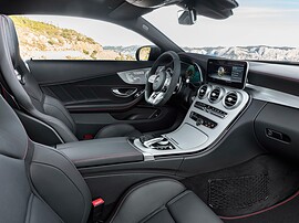 Mercedes-Benz C-класс купе 1.6 AT Sport (C 180): Салон, спортивные сиденья