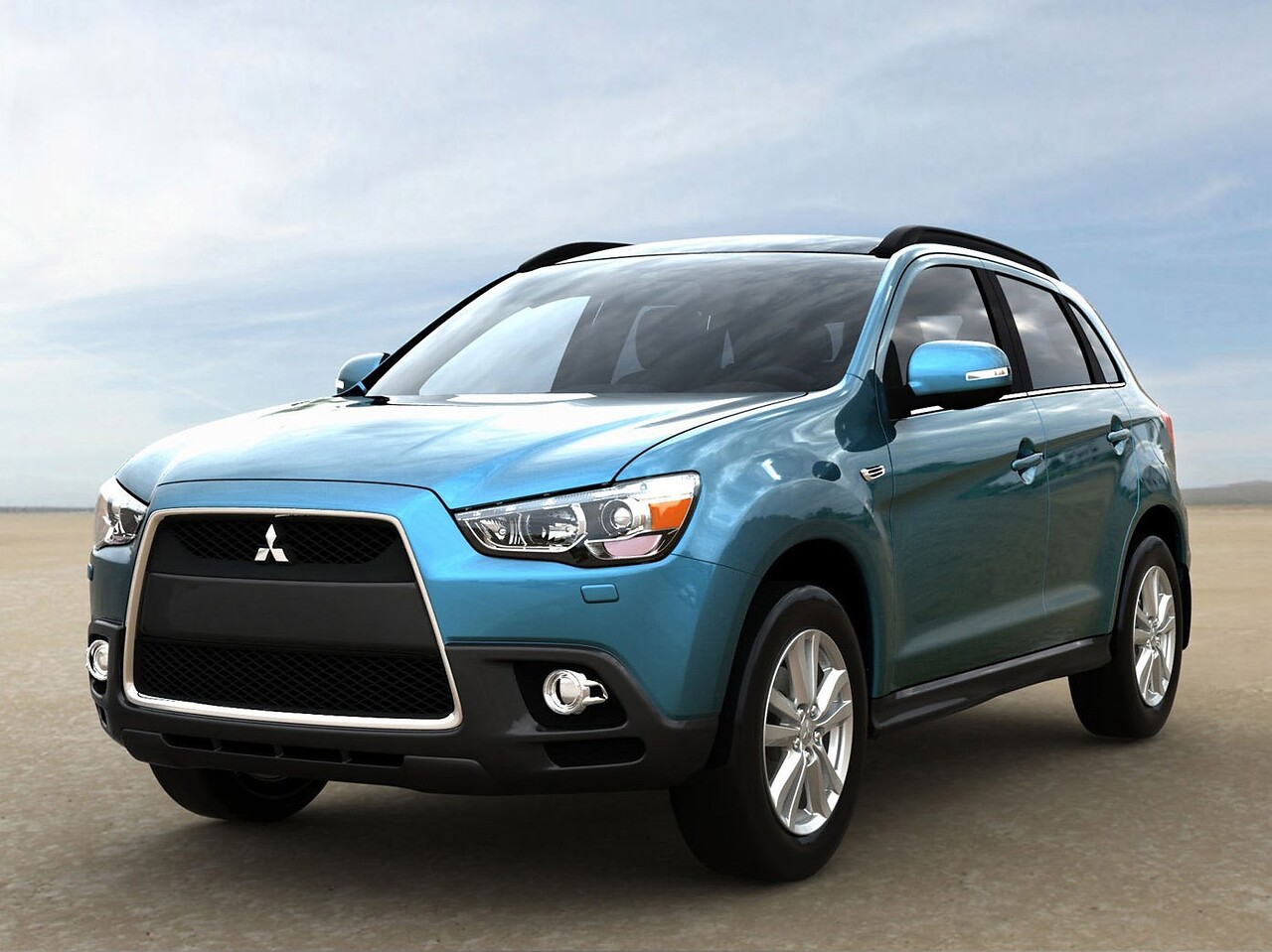 Mitsubishi ASX 2.0 4x4 AT Intense: Три четверти спереди