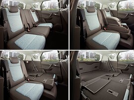 Opel Meriva 1.4 Turbo (140 л.с.) MT Active: Задний ряд, варианты раскладки