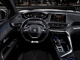 Peugeot 3008 (II поколение, 2016 - 2020 г.в.): Салон, руль и щиток