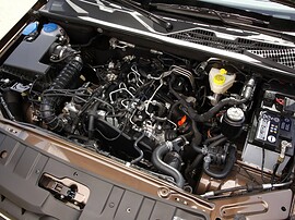 Volkswagen Amarok (I поколение, 2010 - 2016 г.в.): Моторный отсек