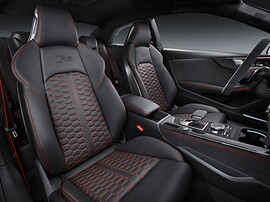 Audi RS5 (II поколение, 2017 - 2020 г.в.): сиденья