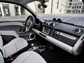 Smart Fortwo (II поколение рестайлинг, 2012 - 2014 г.в.): салон