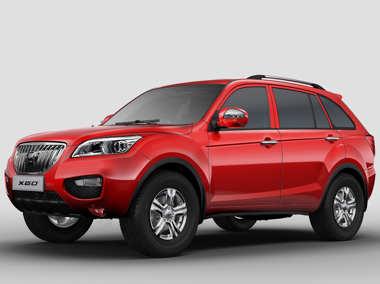 Lifan X60 1.8 MT Basic: вид спереди сбоку