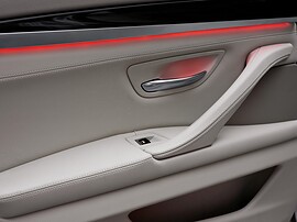BMW 5-я серия универсал 2.0 AT 528i xDrive: дверная панель с подсветкой